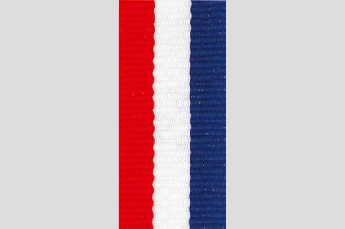 Medaillelint Rood/Wit/Blauw